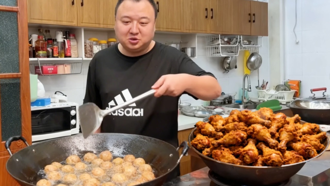 Aqiang's Homemade Tricks: Restaurant-Style Meatballs & Inner Mongolia Fried Chicken