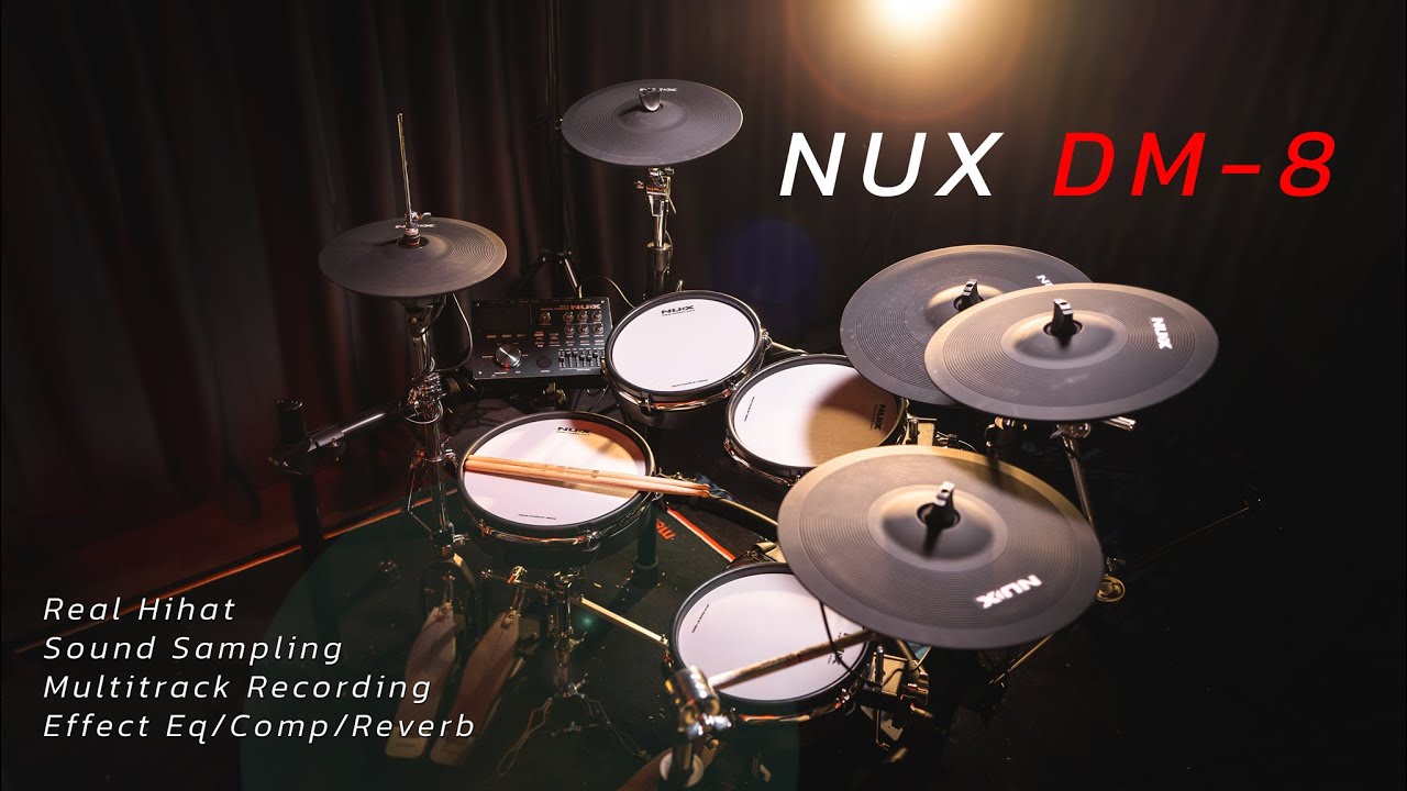 [OFFICIAL Thai Review] : กลองไฟฟ้า NUX DM-8 | จัดเต็ม Spec ล้น เกินราคา
