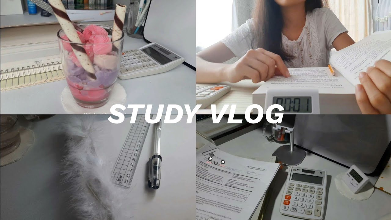 📚a productive study sessions of an accounting student - study vlog ph