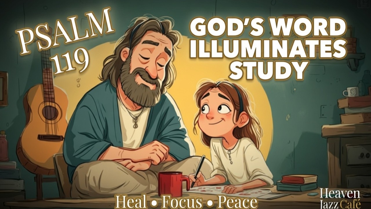 📖 Psalm 119 | Relaxing Christian Jazz for Healing & Deep Focus | Study & Work Music ☕