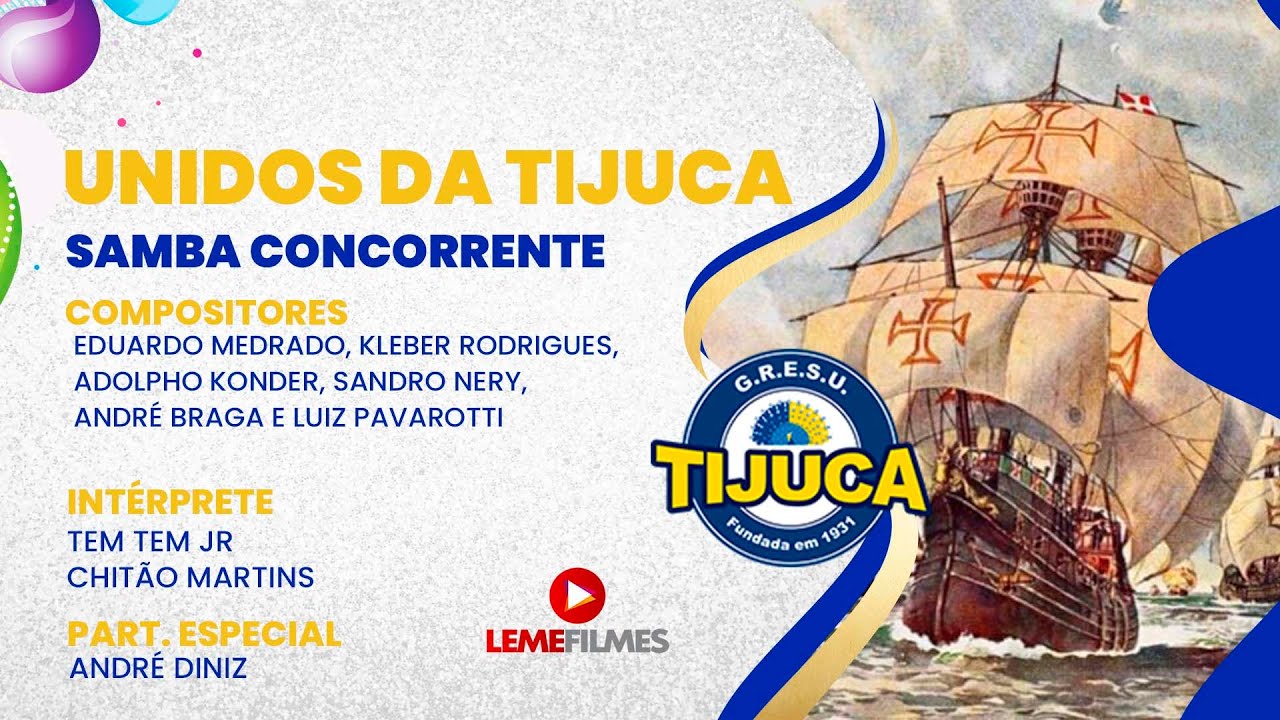 Unidos da Tijuca 2024 - (CLIPE DA PARCERIA) - Eduardo Medrado, Kleber Rodrigues e Parceiros