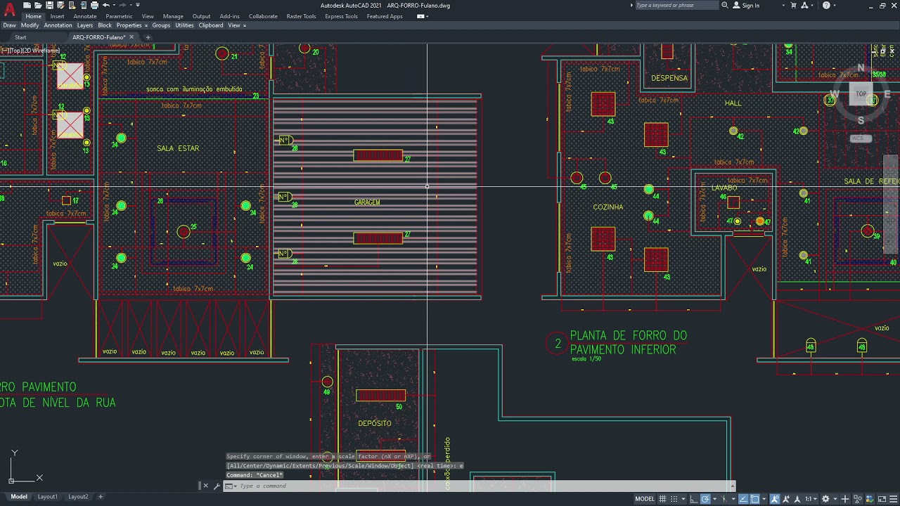 Corrigindo Escala do desenho em AutoCad