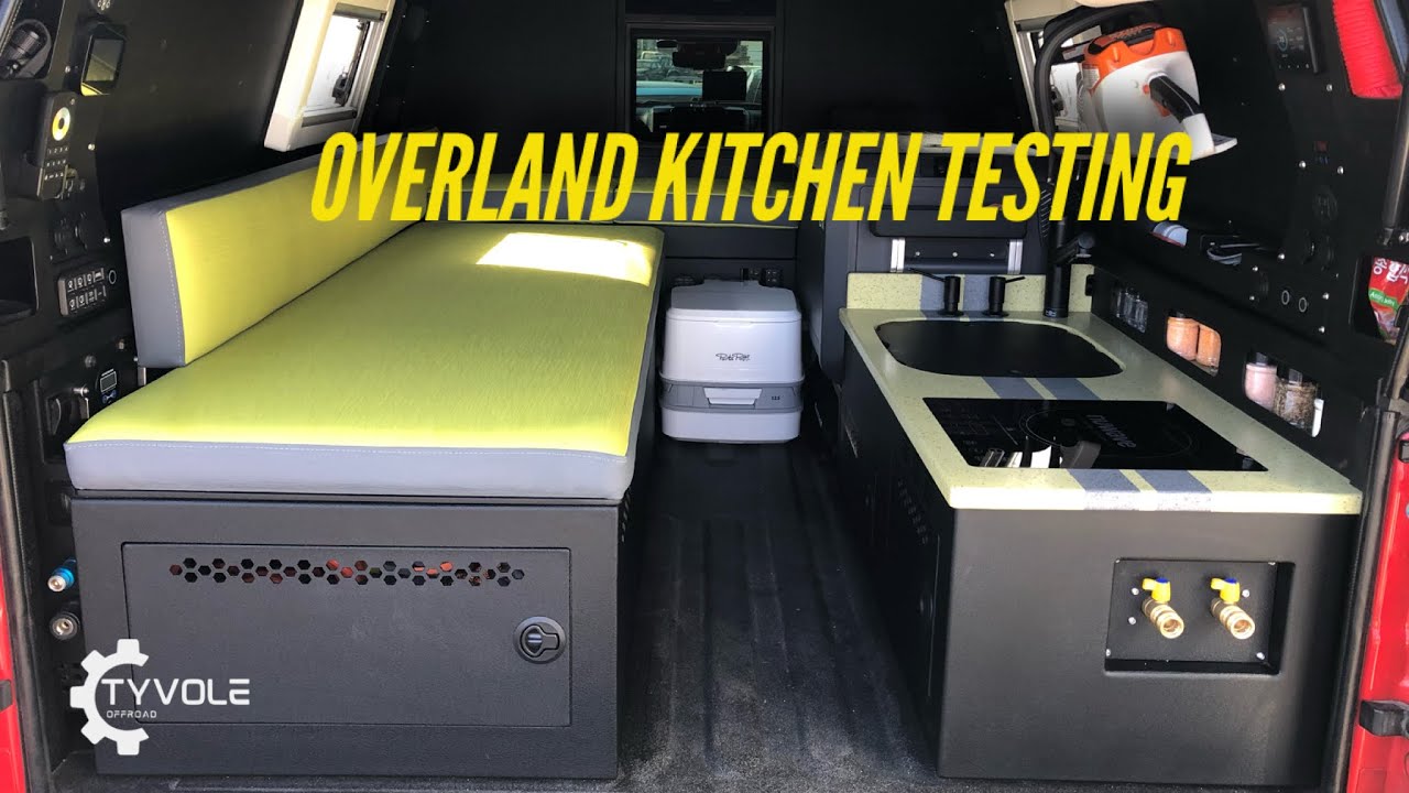 POWER WAGON OVERLAND KITCHEN TESTING