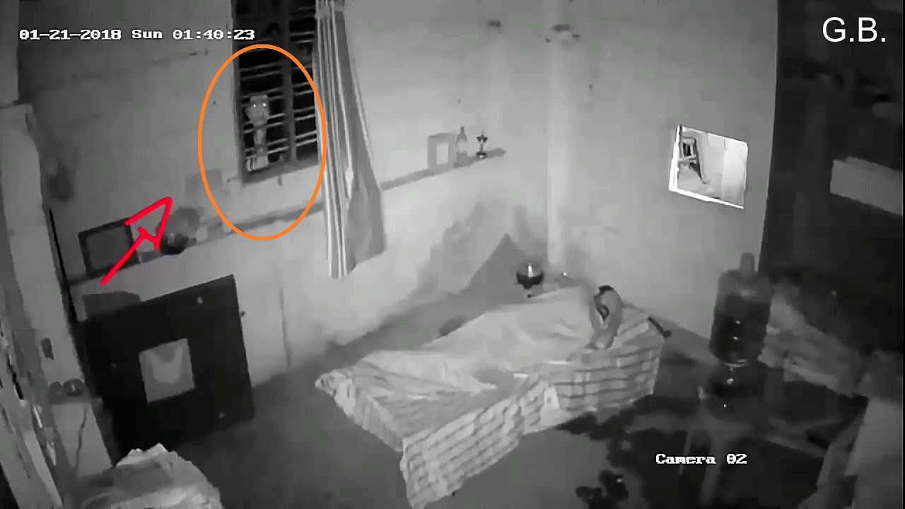 Scary Ghost Caught on Camera Outside Window! (2024)