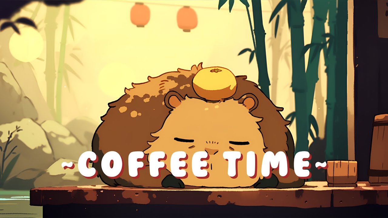 Lofi Capybara Radio | Chill Jazz Beats to Relax/Study 🦫 🎵 🌙 | Background Music