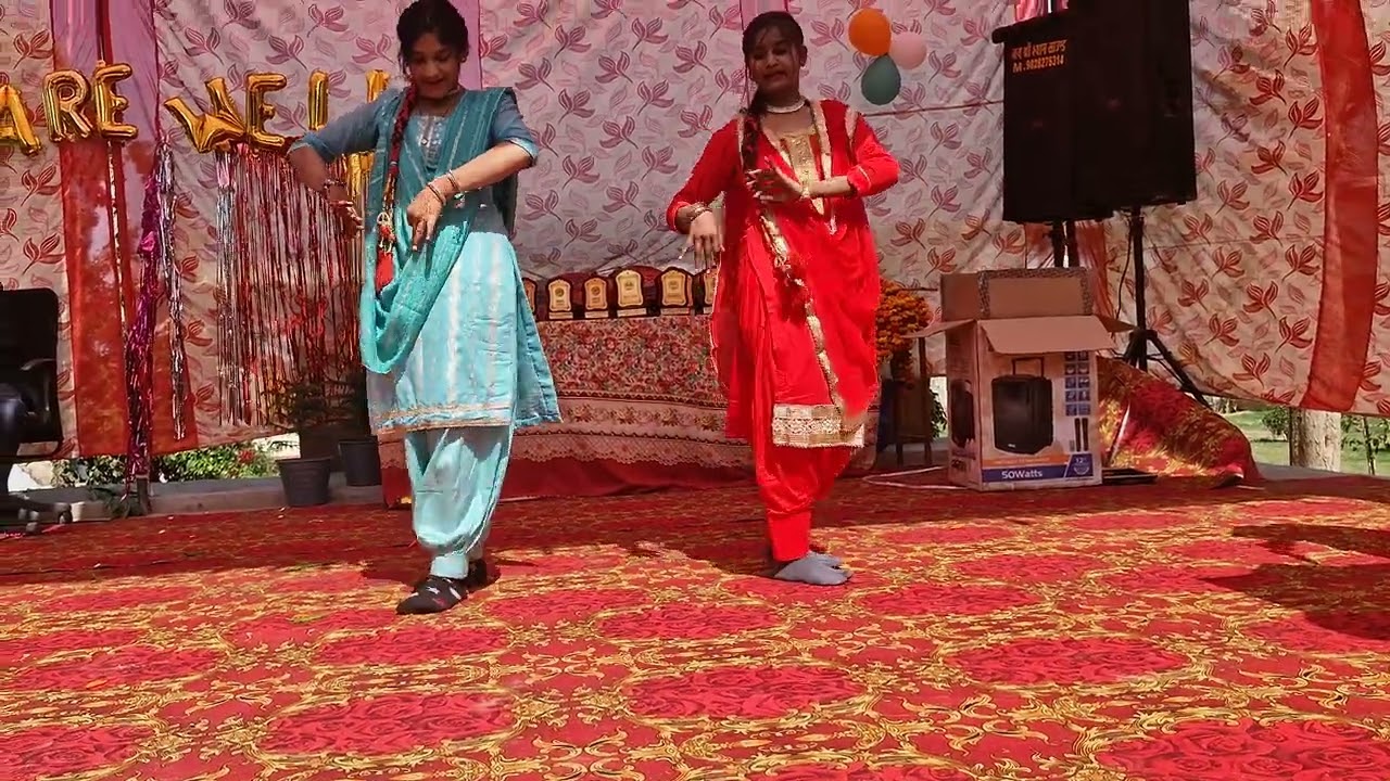 Panjabi dance/ kali activa/ mukabla annual function by DEEWAN GSSS HAJIPUR BANSUR 