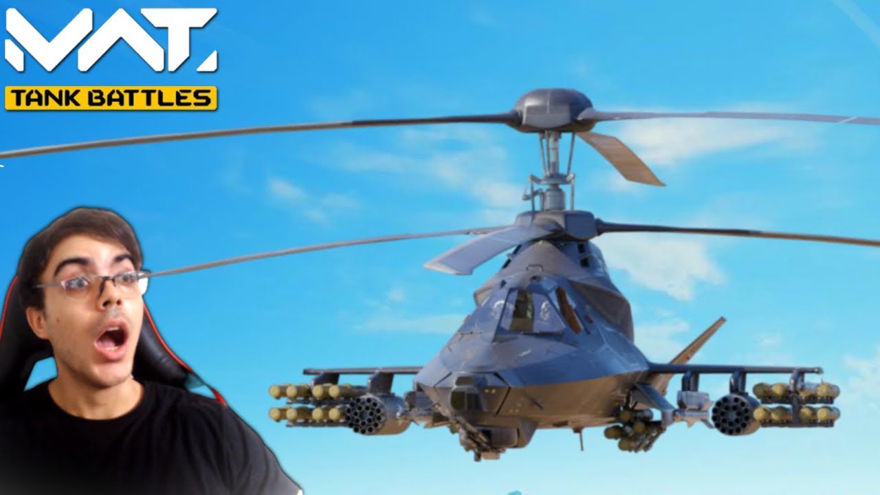 KA-58 Black Ghost: My First Ever Helicopter Battle in MWT Tank Battles! 🚁🔥