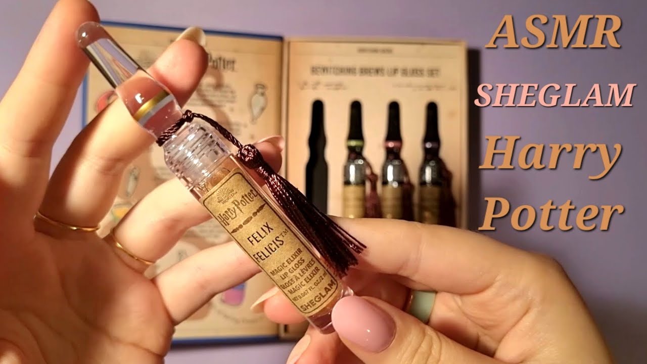 ASMR| SHEGLAM Harry Potter Collection (Whisper| English)