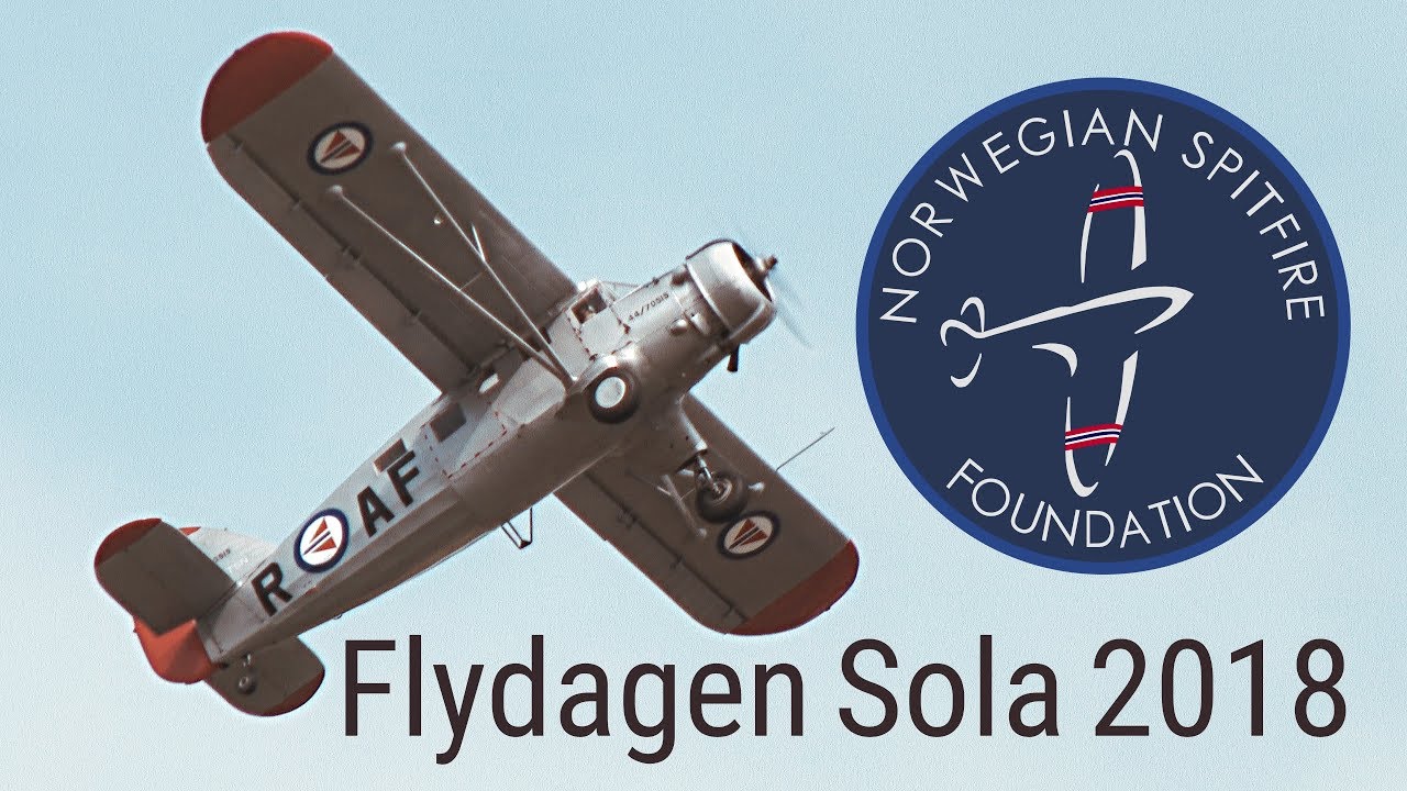 Flydagen Sola 2018 highlights | Norwegian Spitfire Foundation