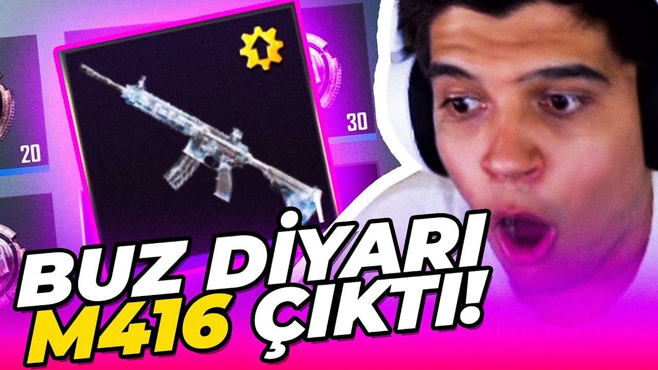 1 YILDA 720 SANDIK BİRİKTİRMİŞ!! (BUZ DİYARI M416 ÇIKTI!) | PUBG Mobile Sandık Açılımı 2020