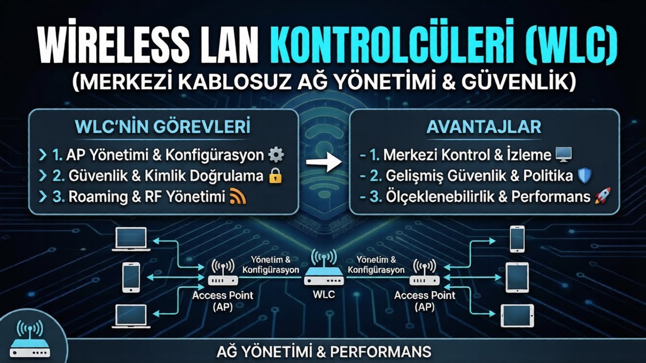 Wireless LAN Kontrolcüleri (WLC)