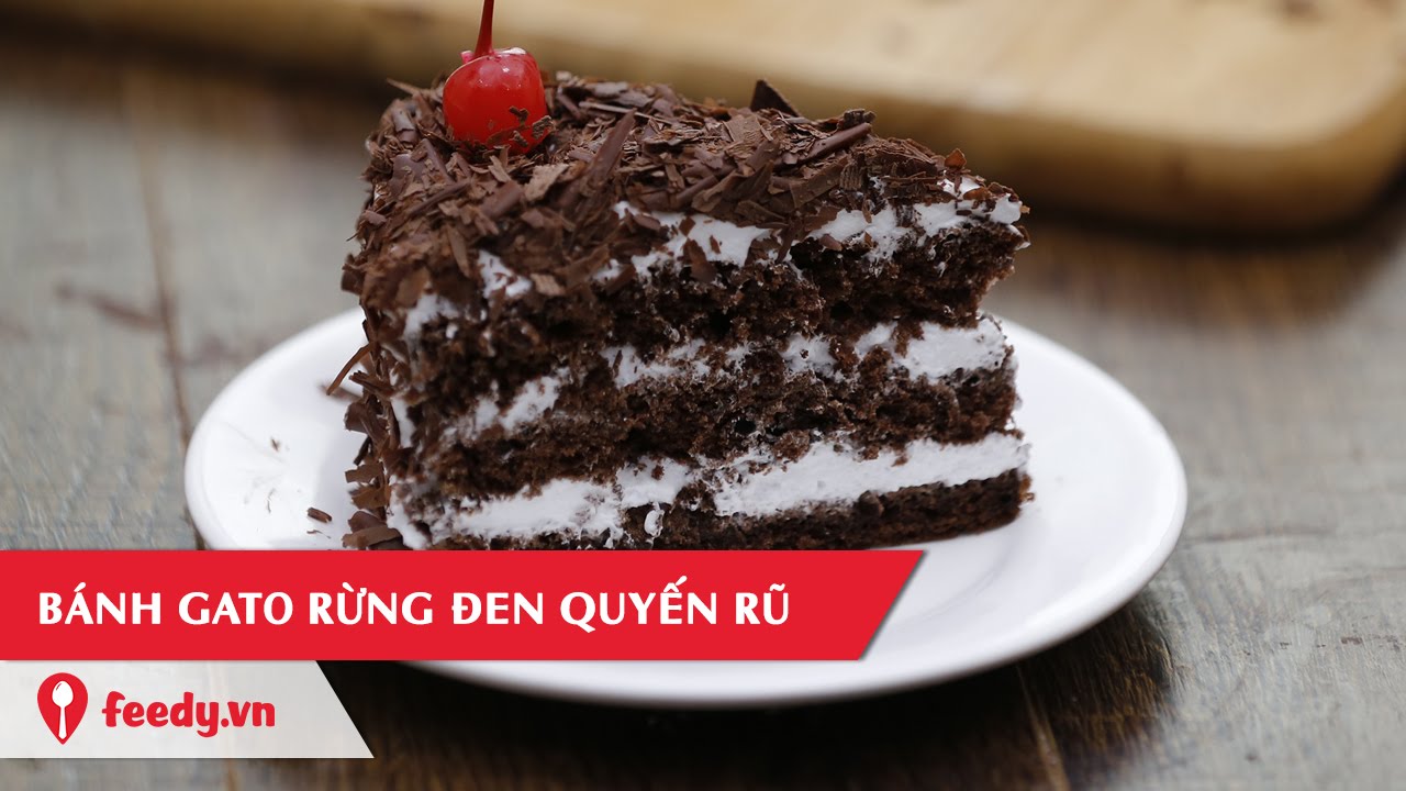 Hướng dẫn c&aacute;ch l&agrave;m b&aacute;nh gato phủ socola đầy m&ecirc; hoặc - Chocolate Cake