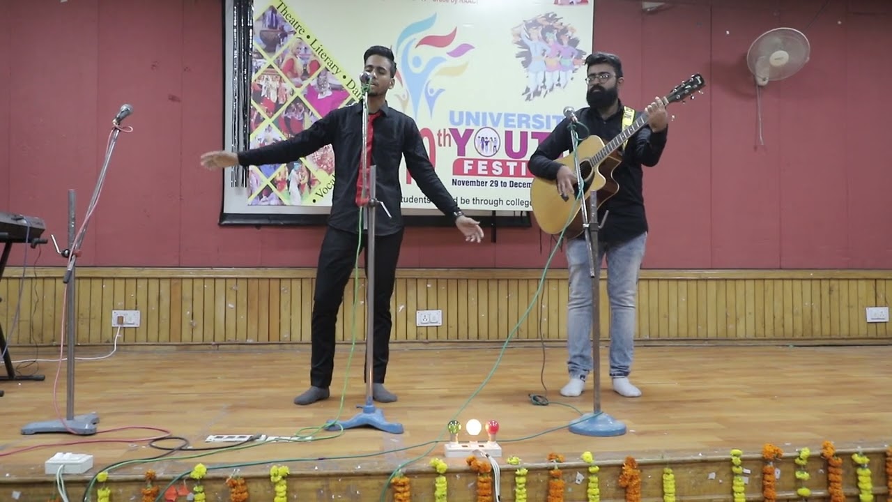 performance in Gju University hisar | youth festival 2022 program | Ranveer Singh auditorium GJU