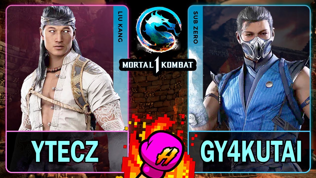 MK1 yTecZ (ЛЮ КАН) VS Gy4kutai (SUB-ZERO)🥊Mortal Kombat 1🥊4K