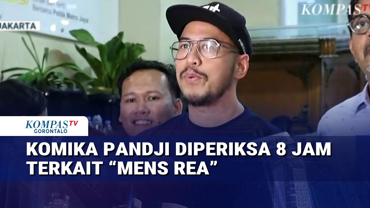 Komika Pandji Pragiwaksono Diperiksa 8 Jam Perkara Mens Rea, Bantah Lakukan Penistaan Agama