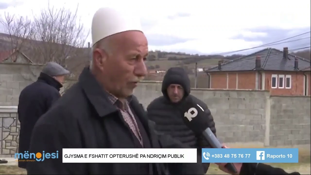 Shtyllat elektrike rrezikojnë banorët e Opterushës, gjysma e këtij fshati është pa ndriçim publik