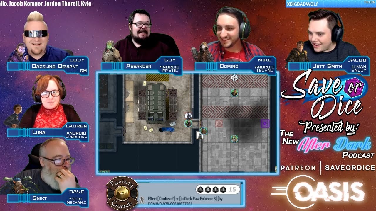 Save or Dice: Oasis | Episode 10 - Taking a Few Risks - Starfinder Live Play
