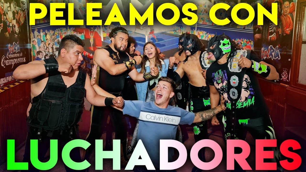 🤼 PELEAMOS en la LUCHA LIBRE MEXICANA 🇲🇽  *acaban sangrando* ft. @CygnusyRomantic