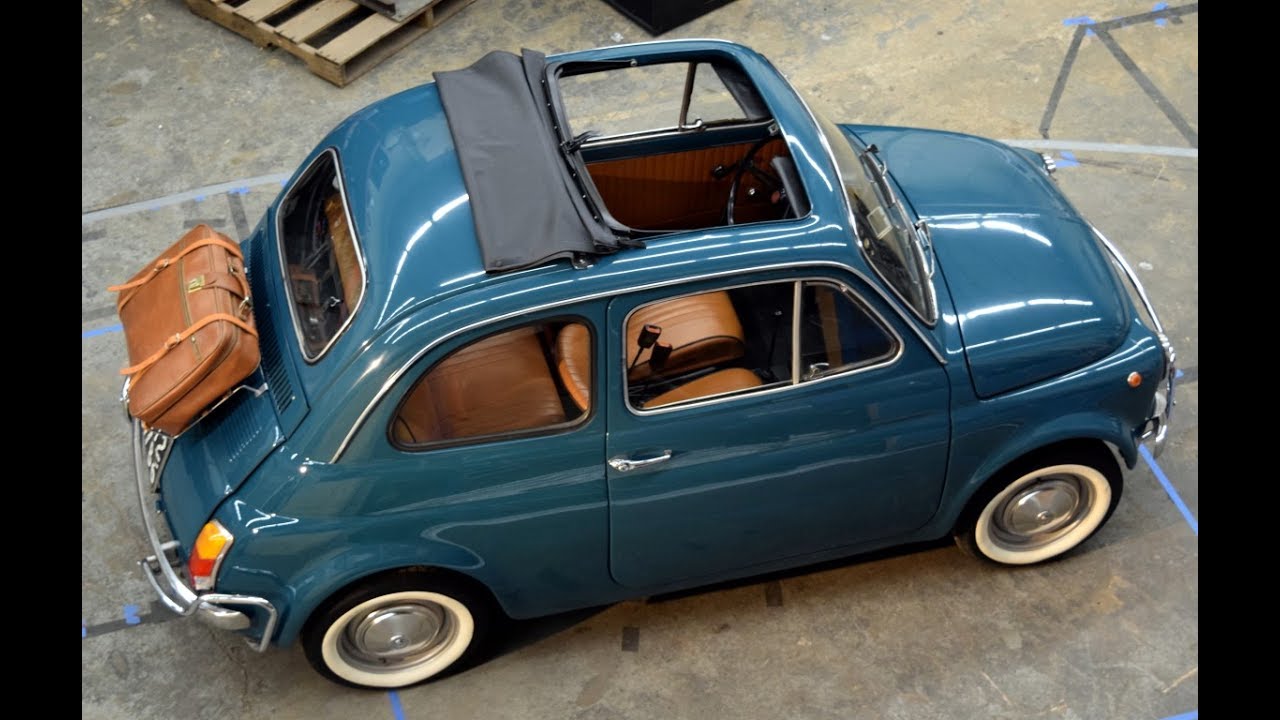 Start Up Restored 1970 Fiat 500 For Sale!