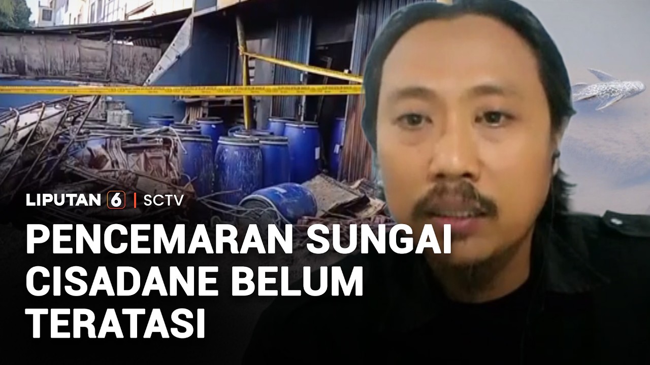 Bahaya Pencemaran Cisadane, Sudah Mengalir Puluhan Kilometer | Liputan 6