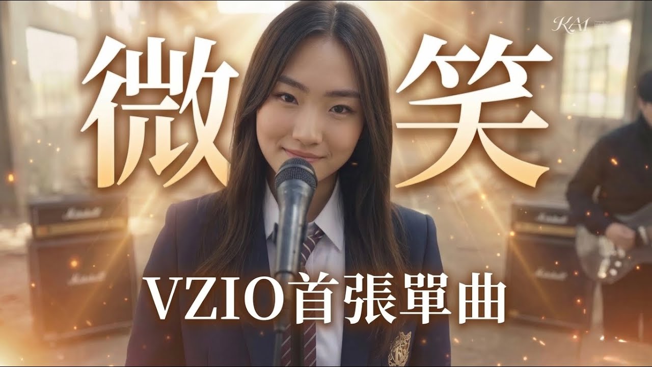 【視覺衝擊】制服少女 x 廢棄工業風 x 熱血搖滾《微笑》