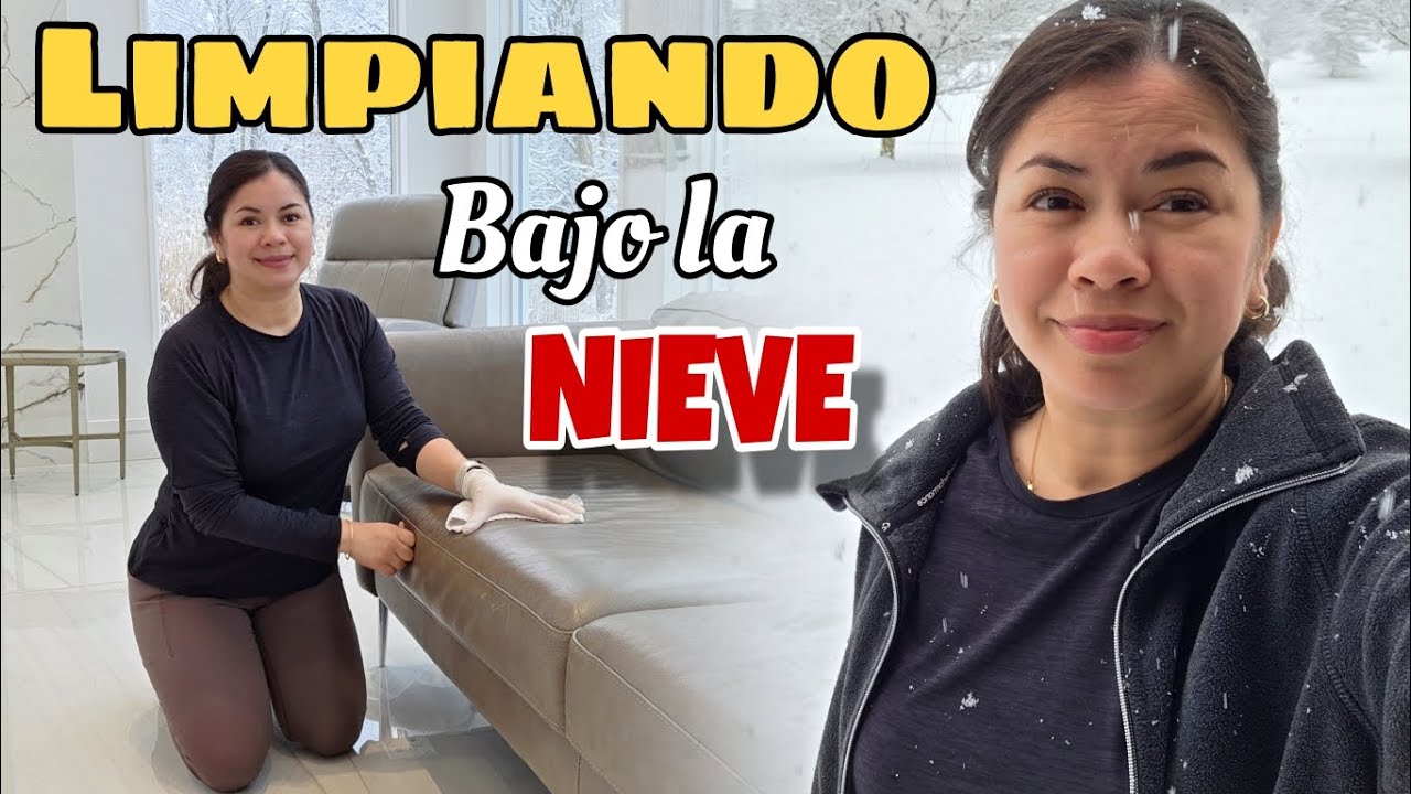 LIMPIANDO CASAS EN USA 🇺🇲 EN PLENO INVIERNO ❄️ 