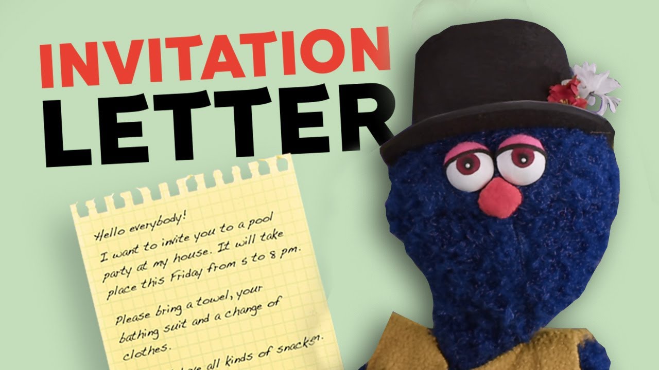 🖊️ How to write an INVITATION LETTER🤔 Greetings and farewells in English for Kids