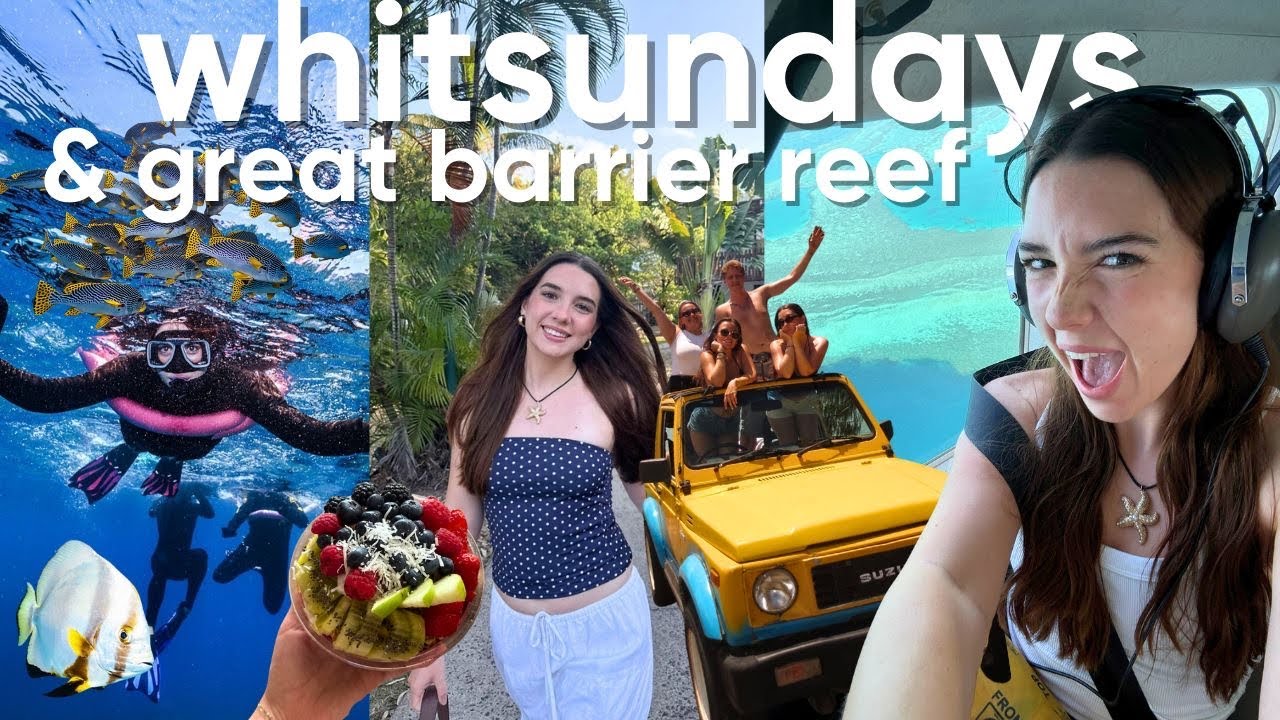 My last week in AUSTRALIA! Great Barrier Reef, magnetic island + Whitsundays vlog 