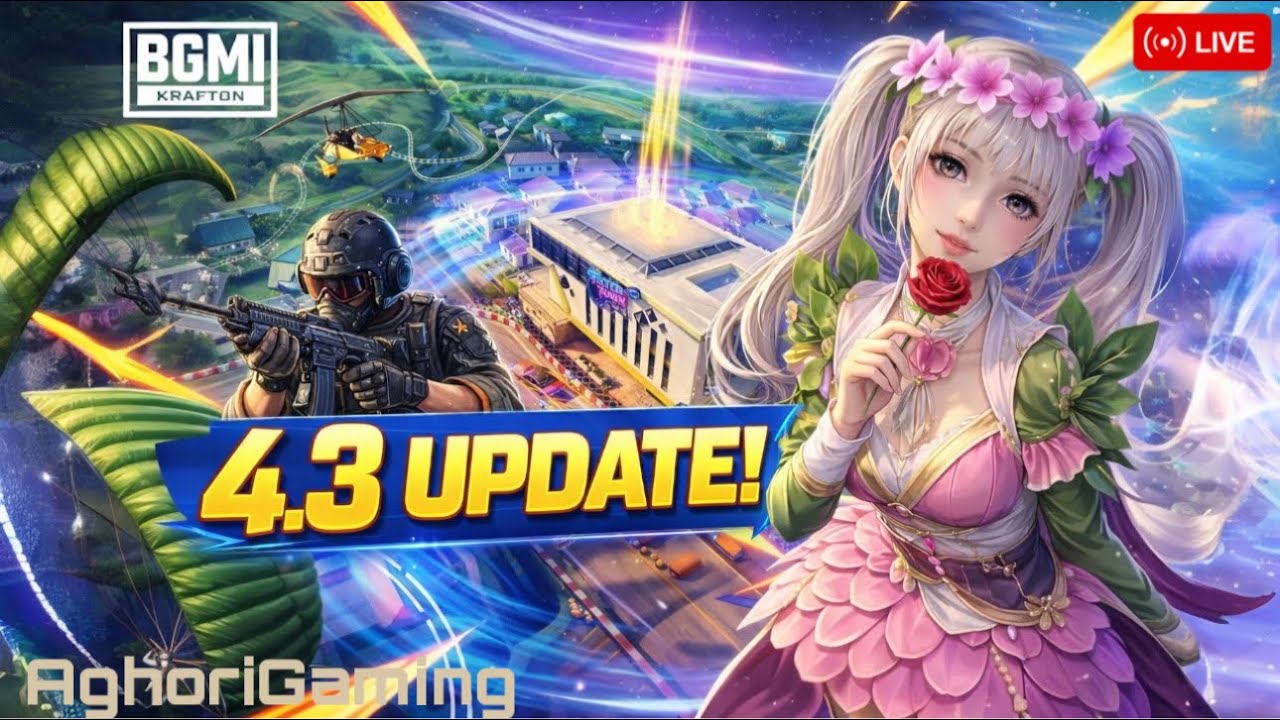 LETS EXPLORE NEW 4.3 UPDATE BGMI LIVE#newupdatebgmi#bgmi#shorts