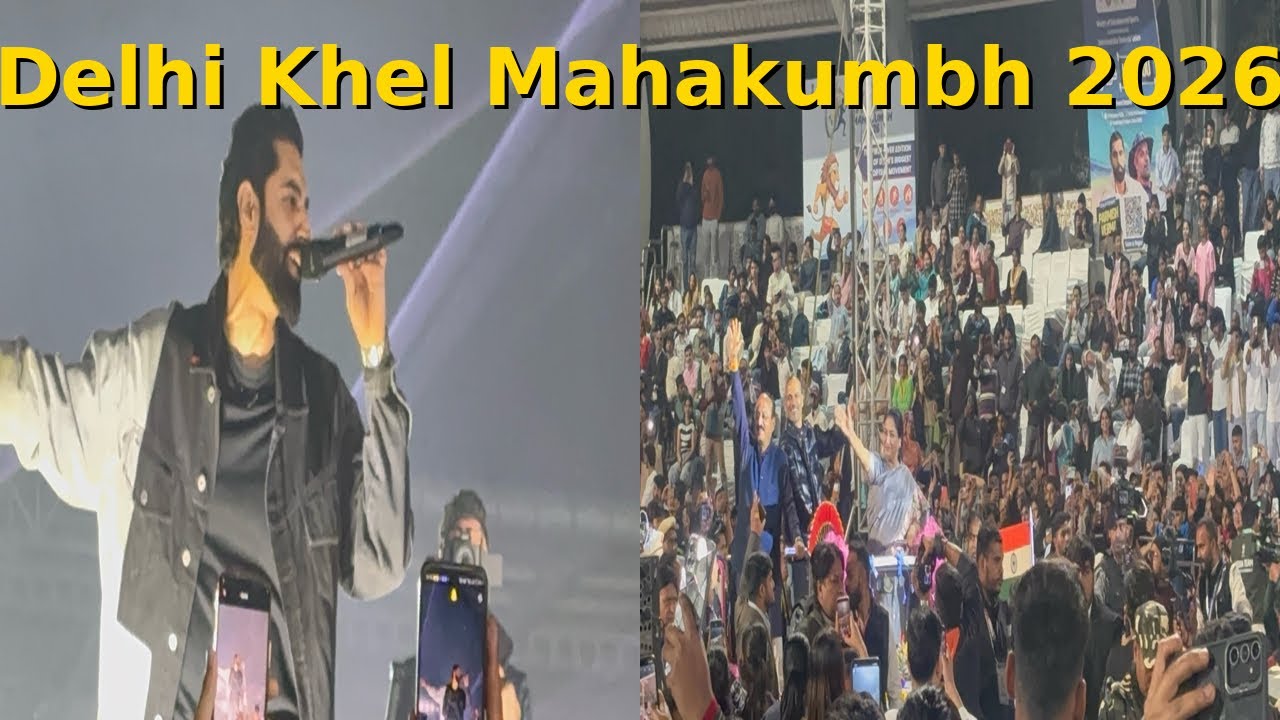 Vlog 36: Delhi Khel Mahakumbh 2026 | @ParmishVermaFilms @shikhardhawan5942 @Rekha-Gupta-Official 