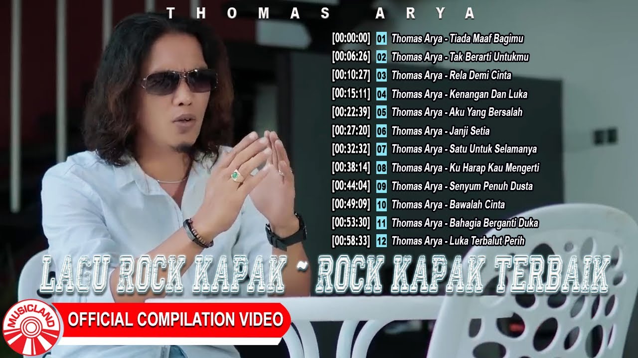 Lagu Rock Kapak~Rock Kapak Terbaik - Thomas Arya [Official Compilation Video HD]