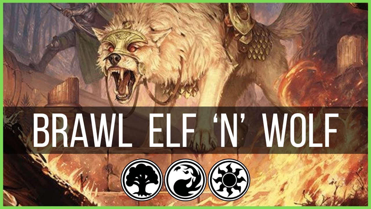 Brawl | Naya Elves and Wolves Voja Jaws of the Conclave | Standard Deck Commander | MTGA