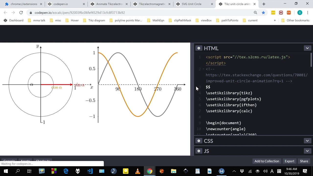 Mathematica and Tikz-based SVG Animation