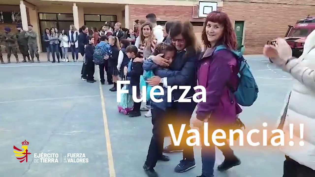 Reapertura del colegio Nuestra Señora del Socorro de #Benetússer tras la #dana.
