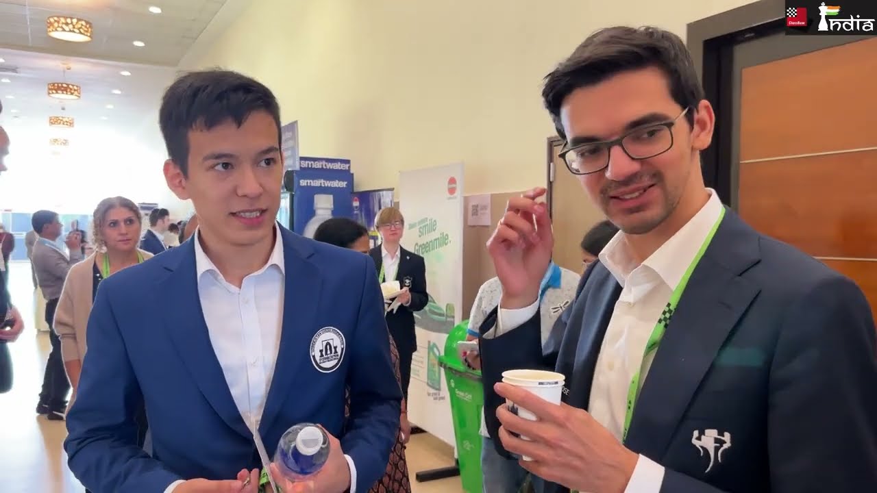 Anish Giri and Nodirbek Abdusattorov's game ends in a draw | Post-Match conversation | Olympiads