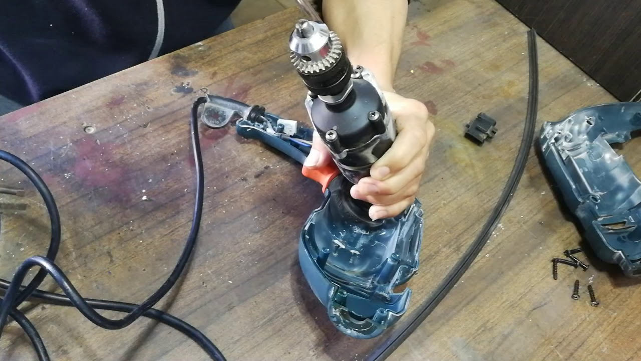 taladro black and decker averiado
