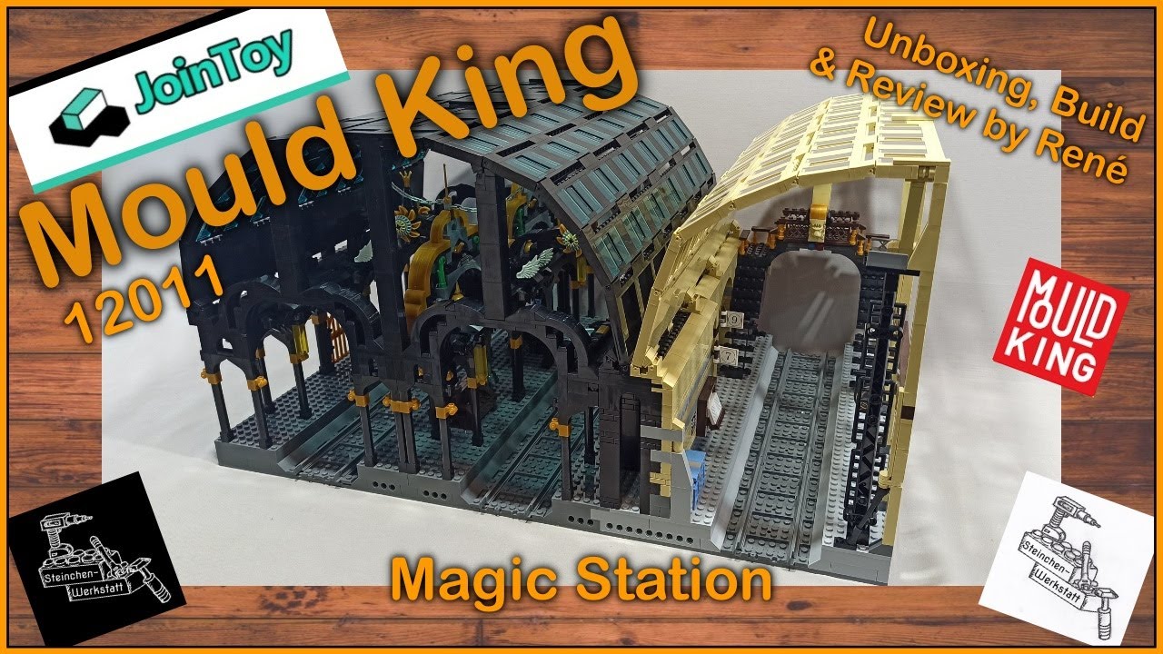 MEGA Bahnhof von Mould King | Magic Station 12011