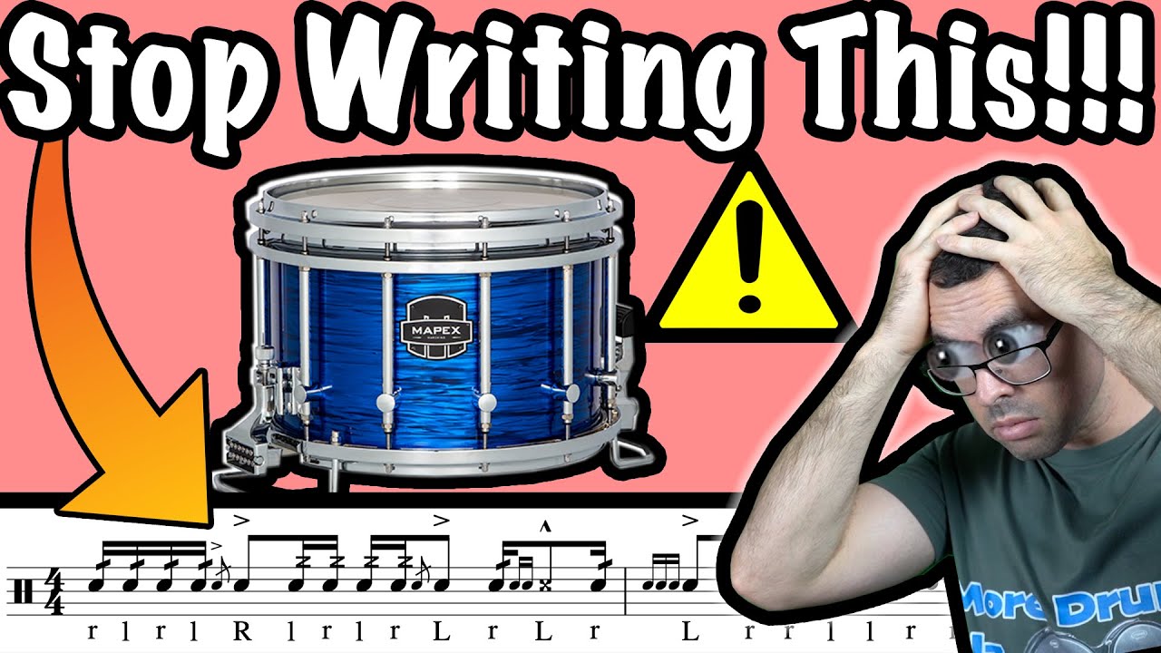Fixing Bad Percussion Writing (part 4)