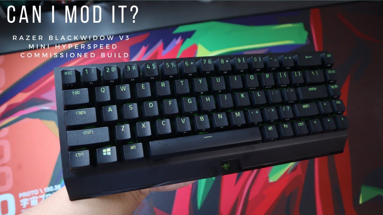 CAN I MOD IT? | Razer BlackWidow v3 Mini-Hyperspeed Mods!