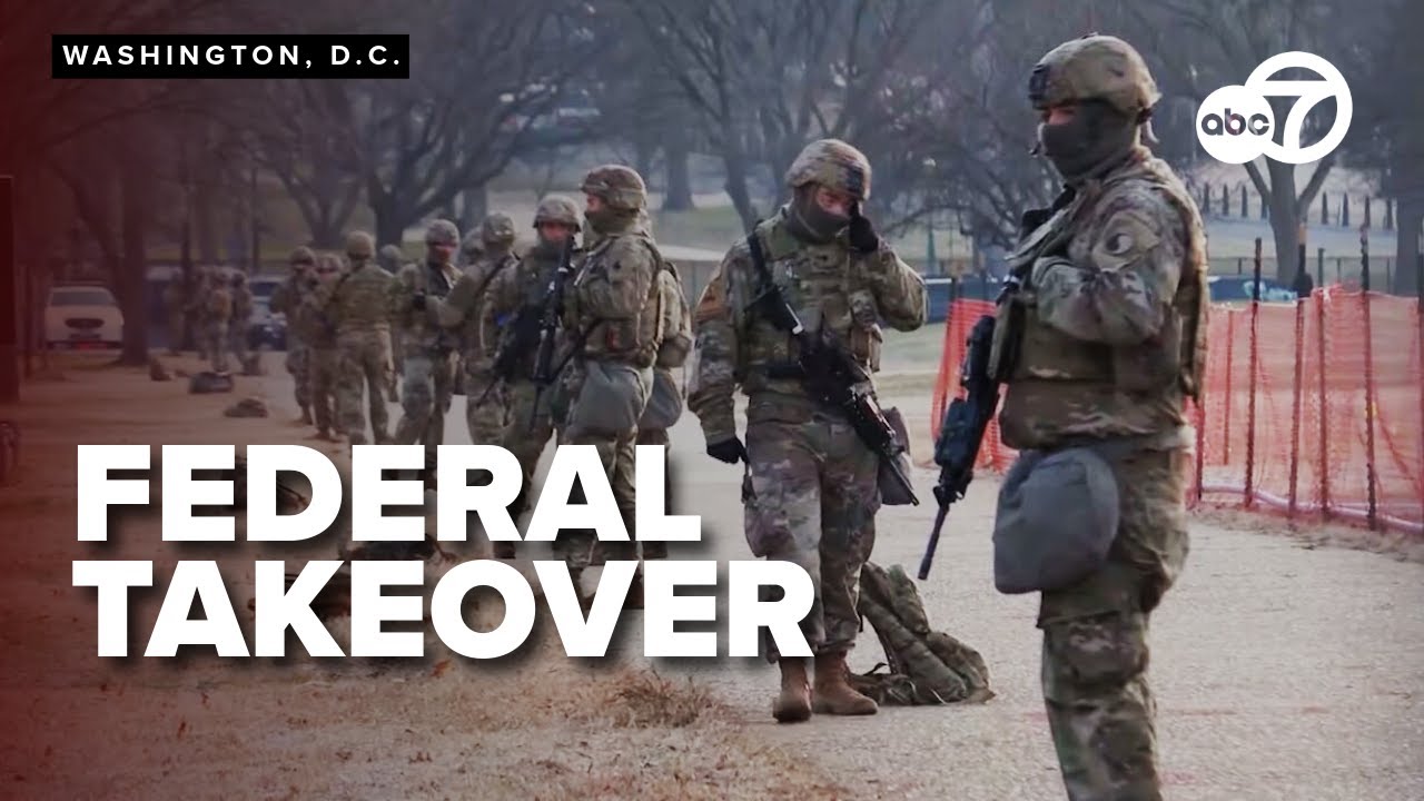 800 National Guard troops to be deployed throughout DC as part of Trump's crime crackdown