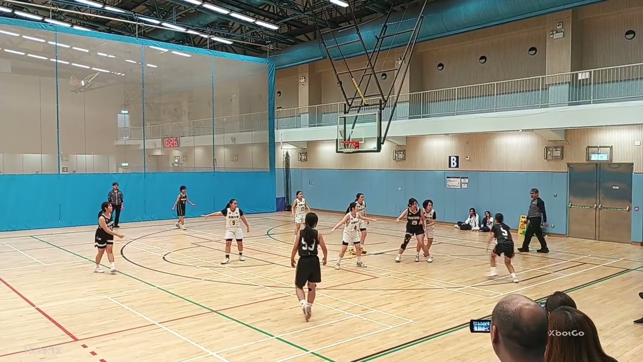 屯門區校際籃球比賽---女子乙組初賽--永隆VS馬可賓2025-2026(第二節)