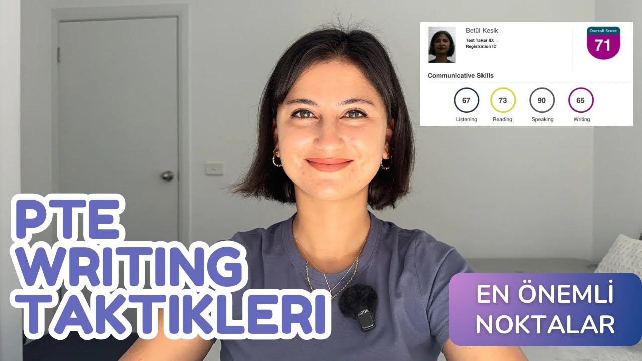 PTE Writing Taktikleri | En Önemli Noktalar!