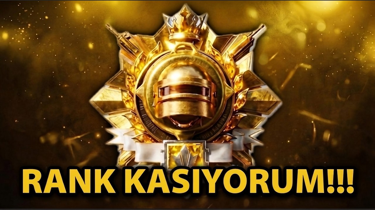RANK KASIYORUM!😱 | PUBG MOBİLE
