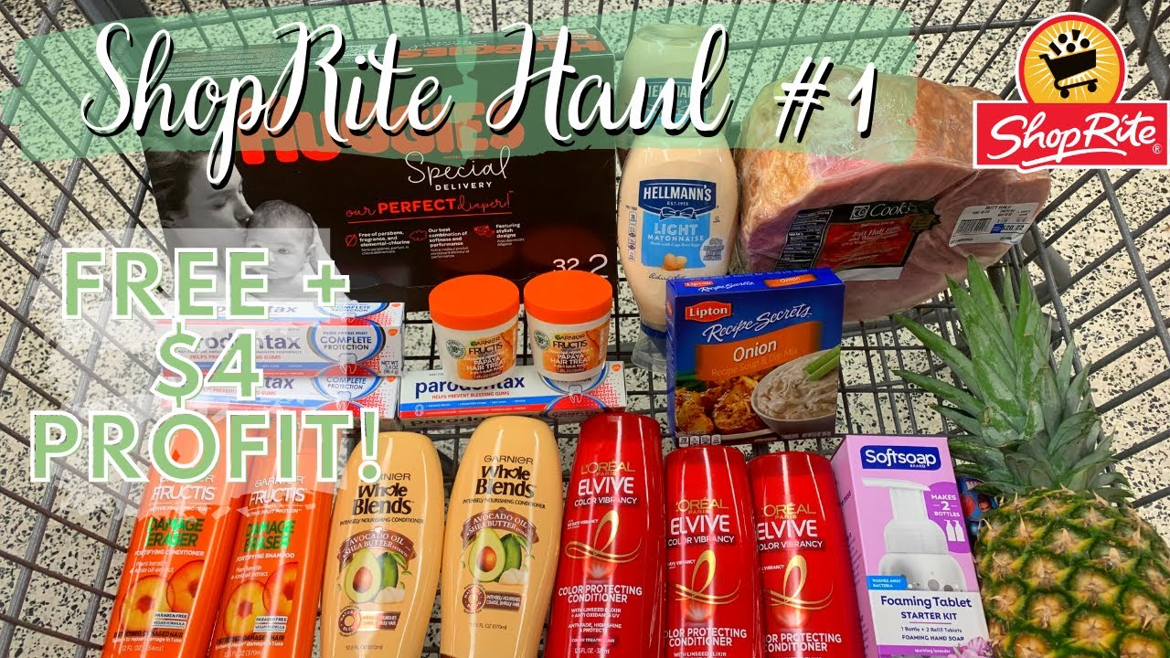 $4 PROFIT!🔥 SHOPRITE HAUL 4/10-4/16 So Many Glitches!