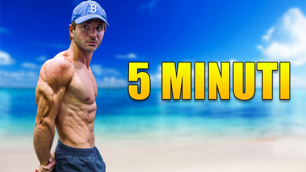 ADDOMINALI SCOLPITI IN 5 MINUTI.