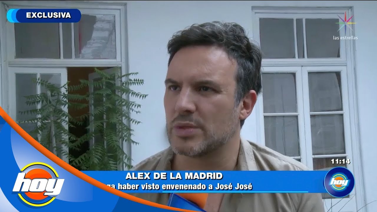 Alex de la Madrid niega haber visto envenenado a Jos&eacute; Jos&eacute; | Hoy