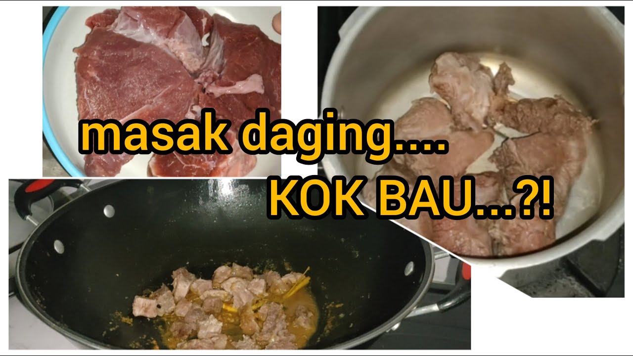 cara menghilangkan bau pada daging sapi ataupun kambing | caraku masak daging