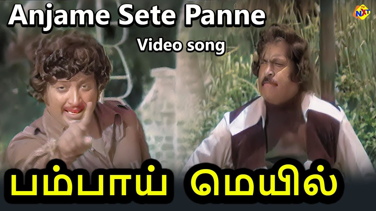 Anjame Sete Panne Video Song |Bombay Mail 109 Tamil Moive Songs |Ravichandran |Sangeeta | Vega Music