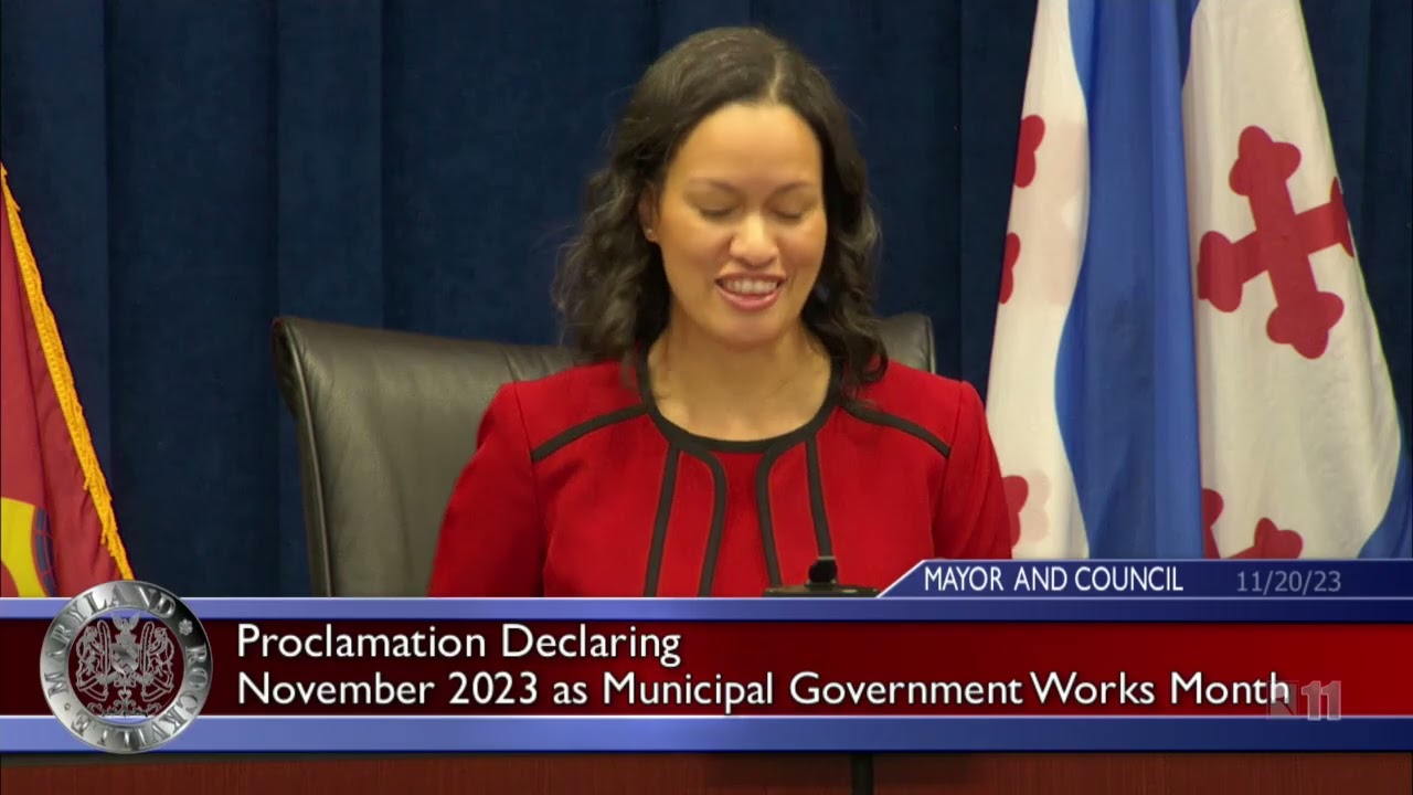 Rockville Mayor & Council Meeting: 11/20/2023