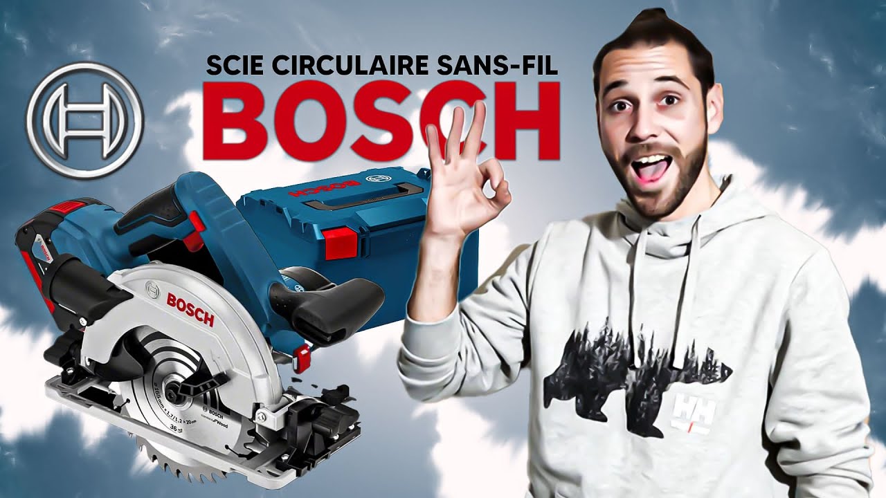 Scie circulaire BOSCH GKS 18V 57G 😱 MEILLEUR RQP ✅